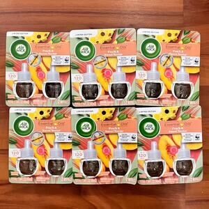 Air Wick Limited Edition Peach/Sweet Nectar Essential Scented Oils (12 Refills)